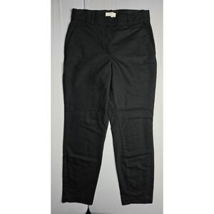 HM Womens Black High Waist Tapered Ankle Dress Pants Size 8